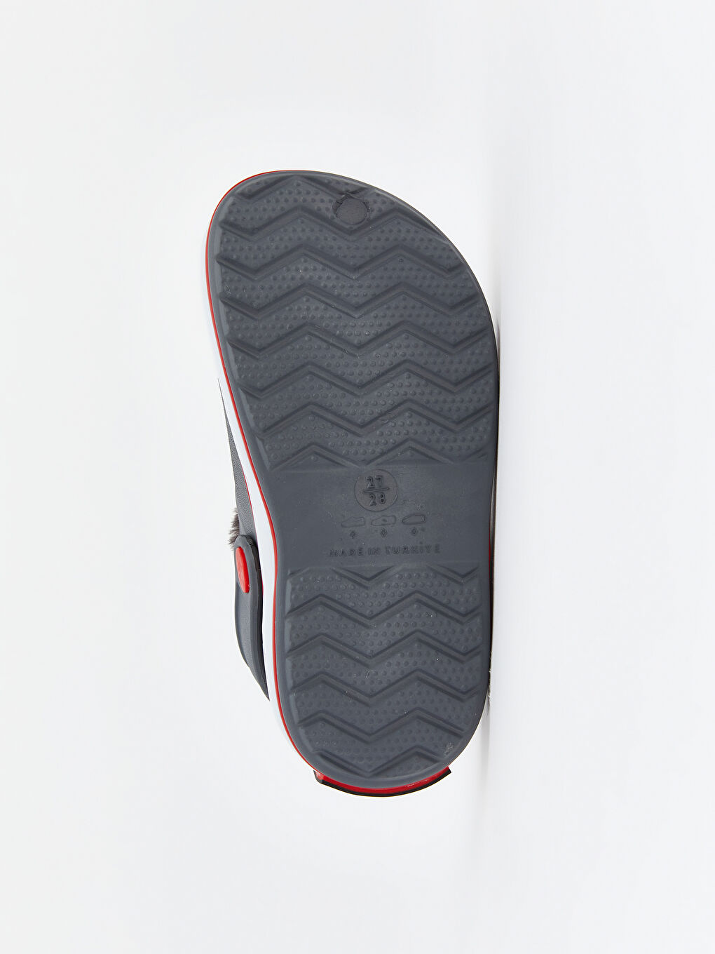 Antrasit Avengers Baskılı Erkek Bebek Ev Terliği-4