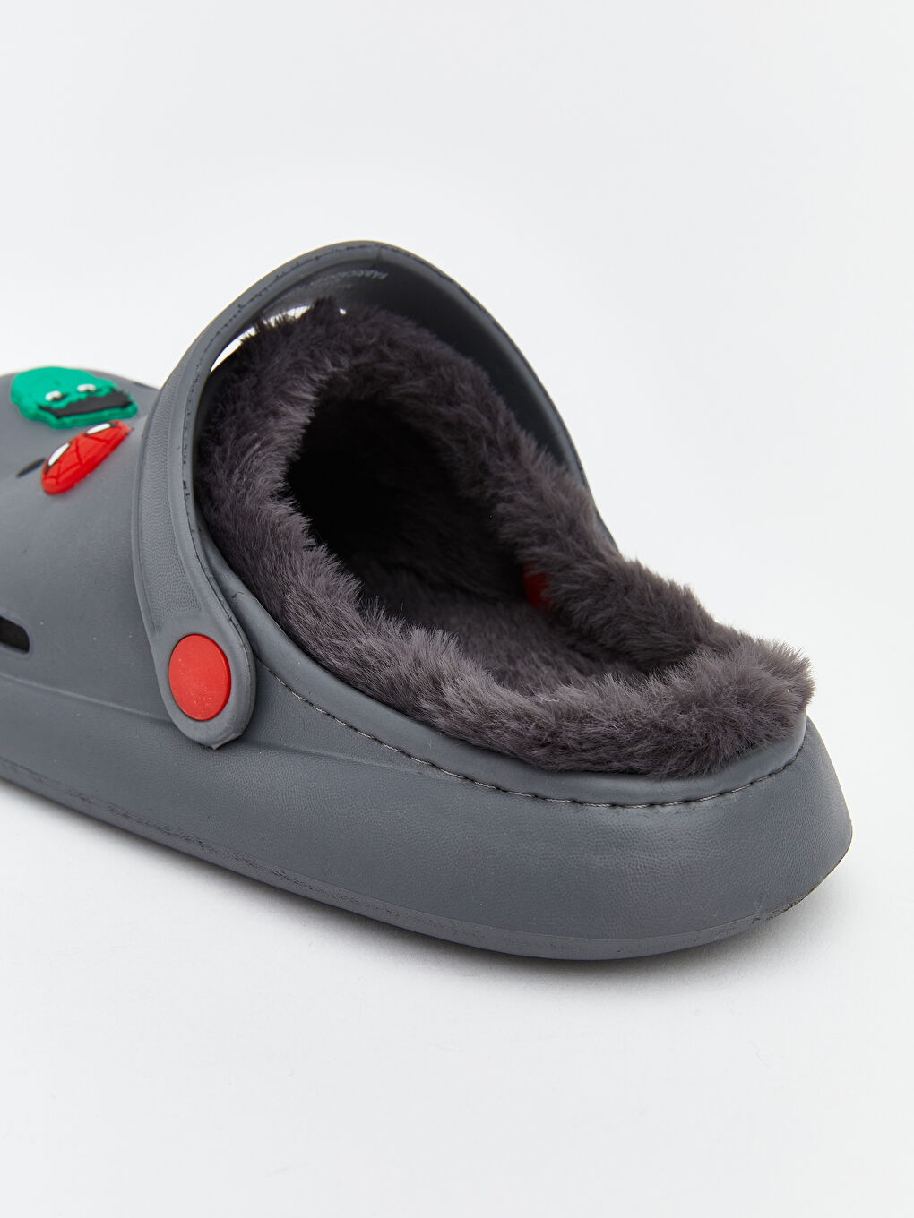 Antrasit Spider-Man Baskılı Erkek Bebek Plaj Sandaleti-4