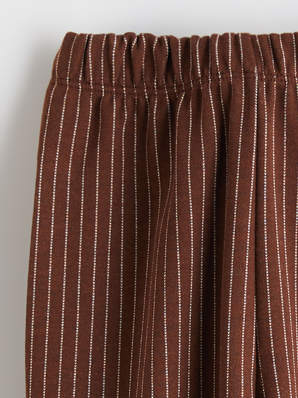 Pantalone sa elastičnim strukom i prugama za devojčice-1