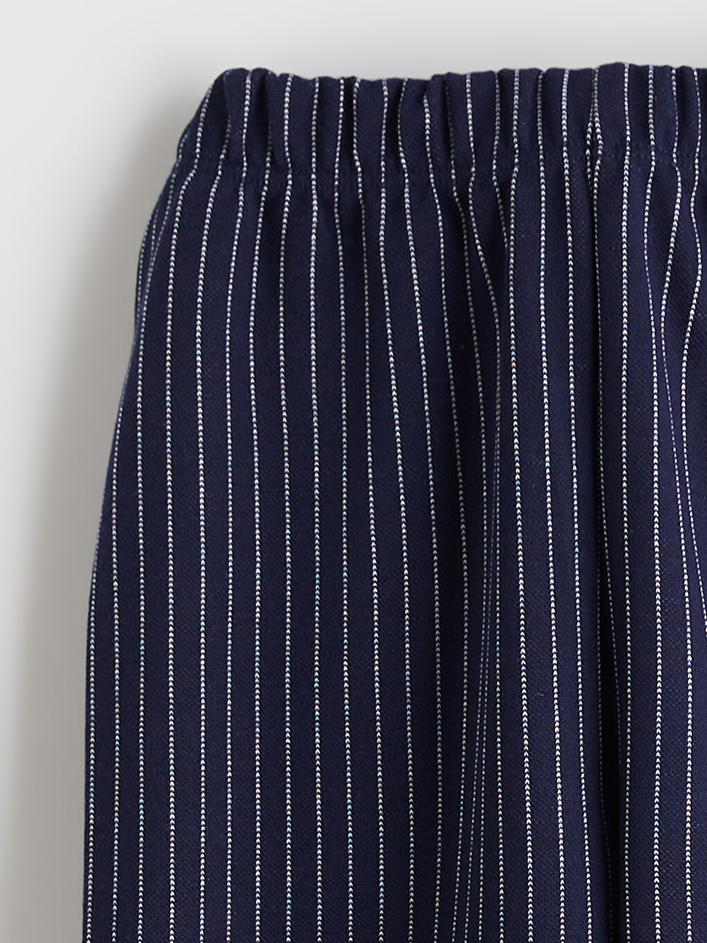 Pantalone sa elastičnim strukom i prugama za devojčice-1