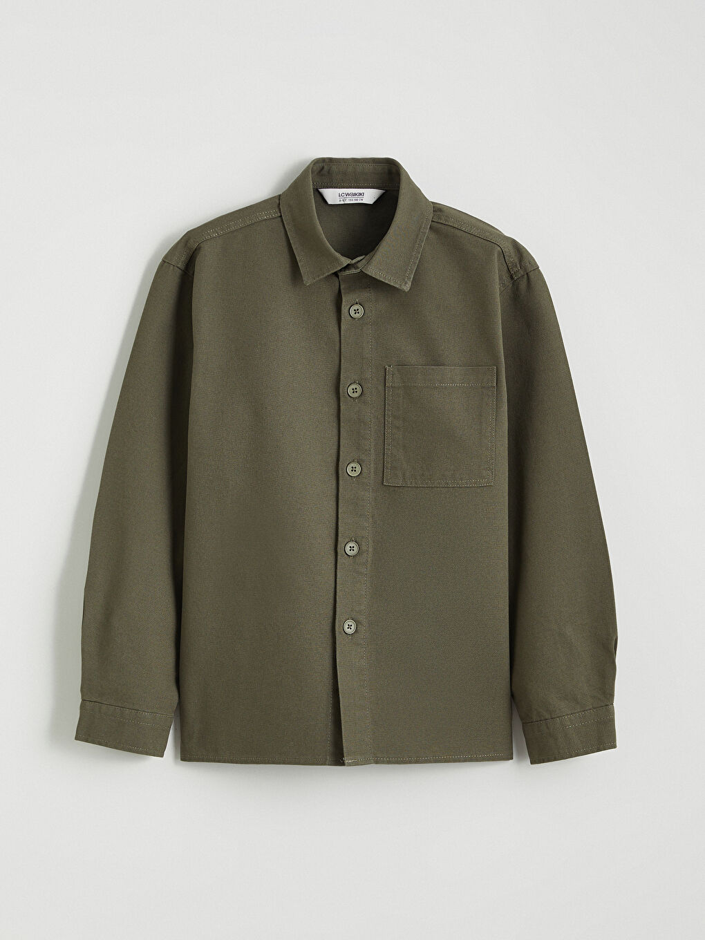 Basic Long Sleeve Boys' Shirt