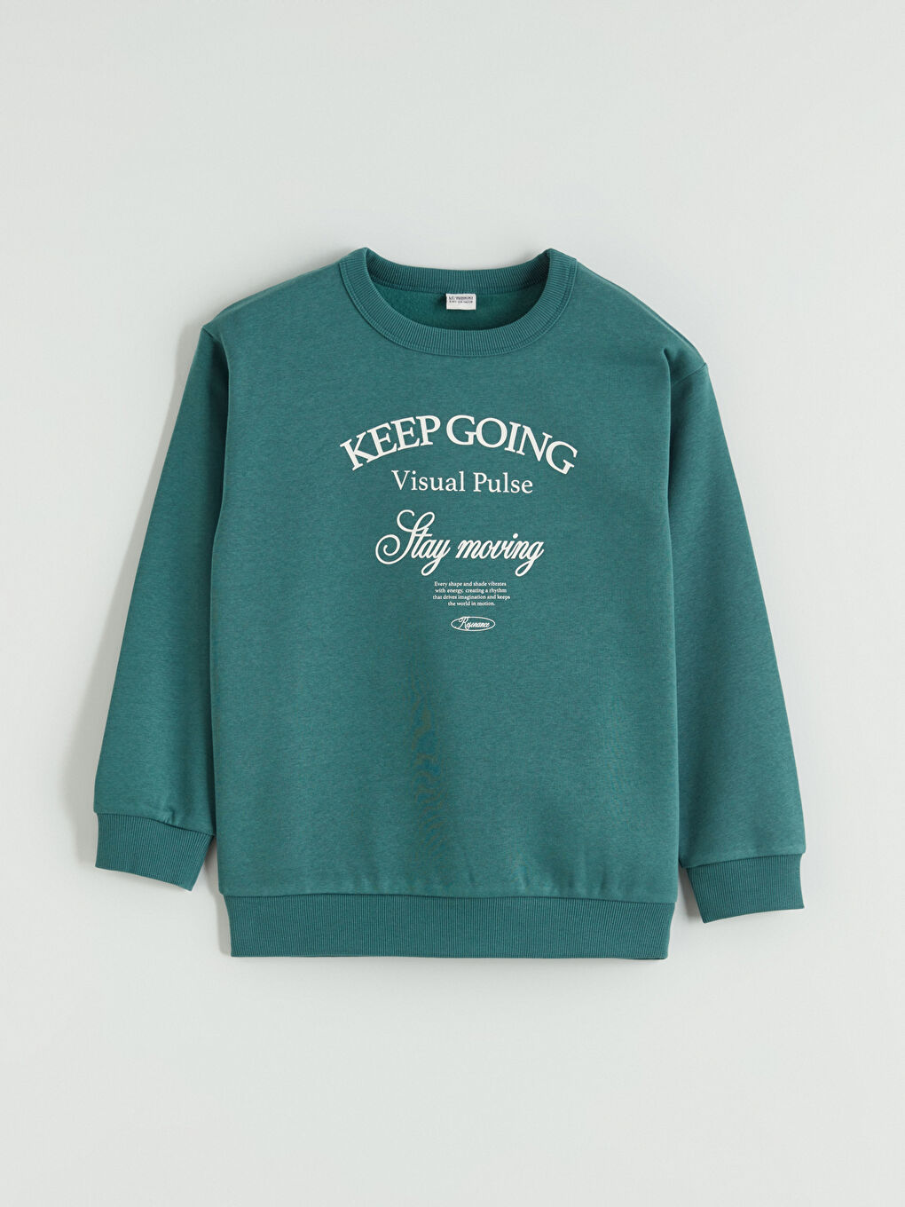 Printed Boys' Thick Sweatshirt