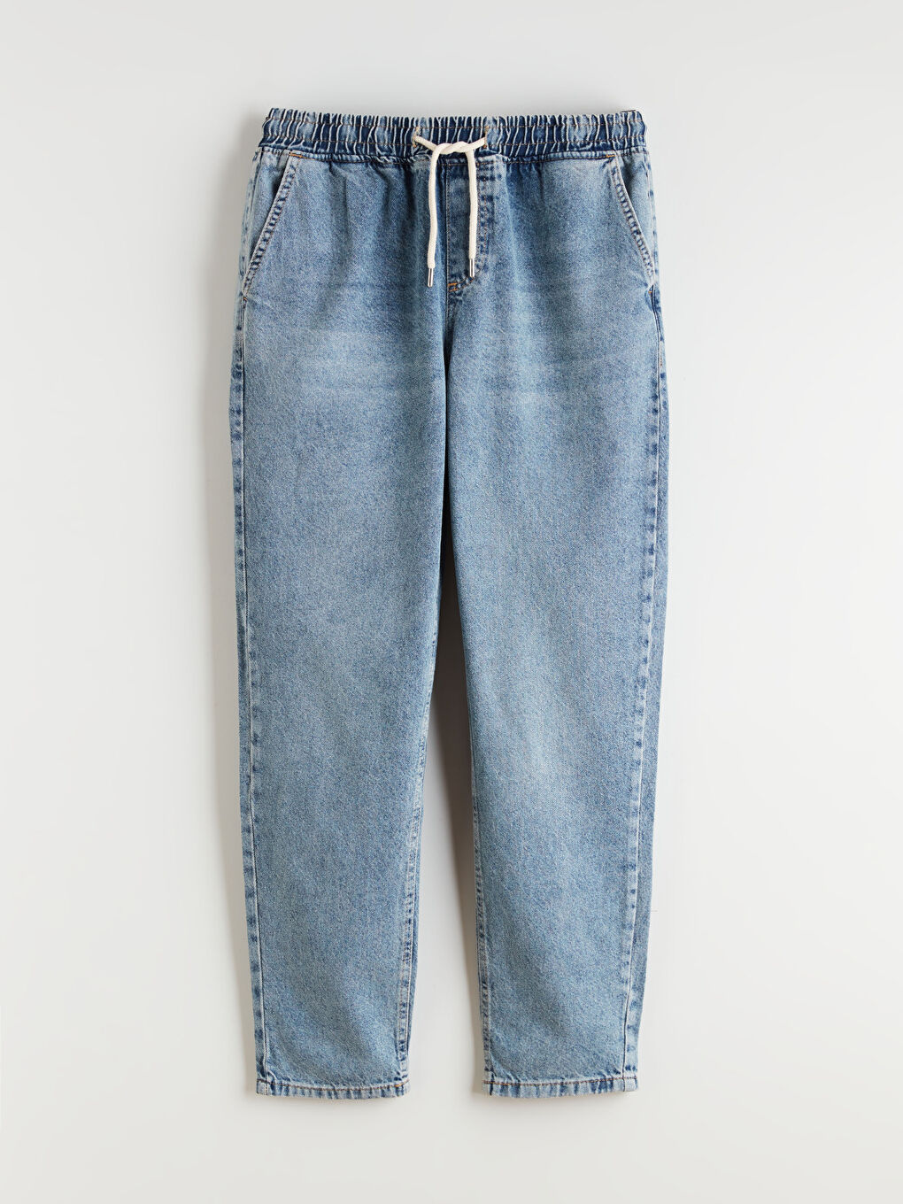 İndigo Straight Fit Erkek Jean Pantolon-4