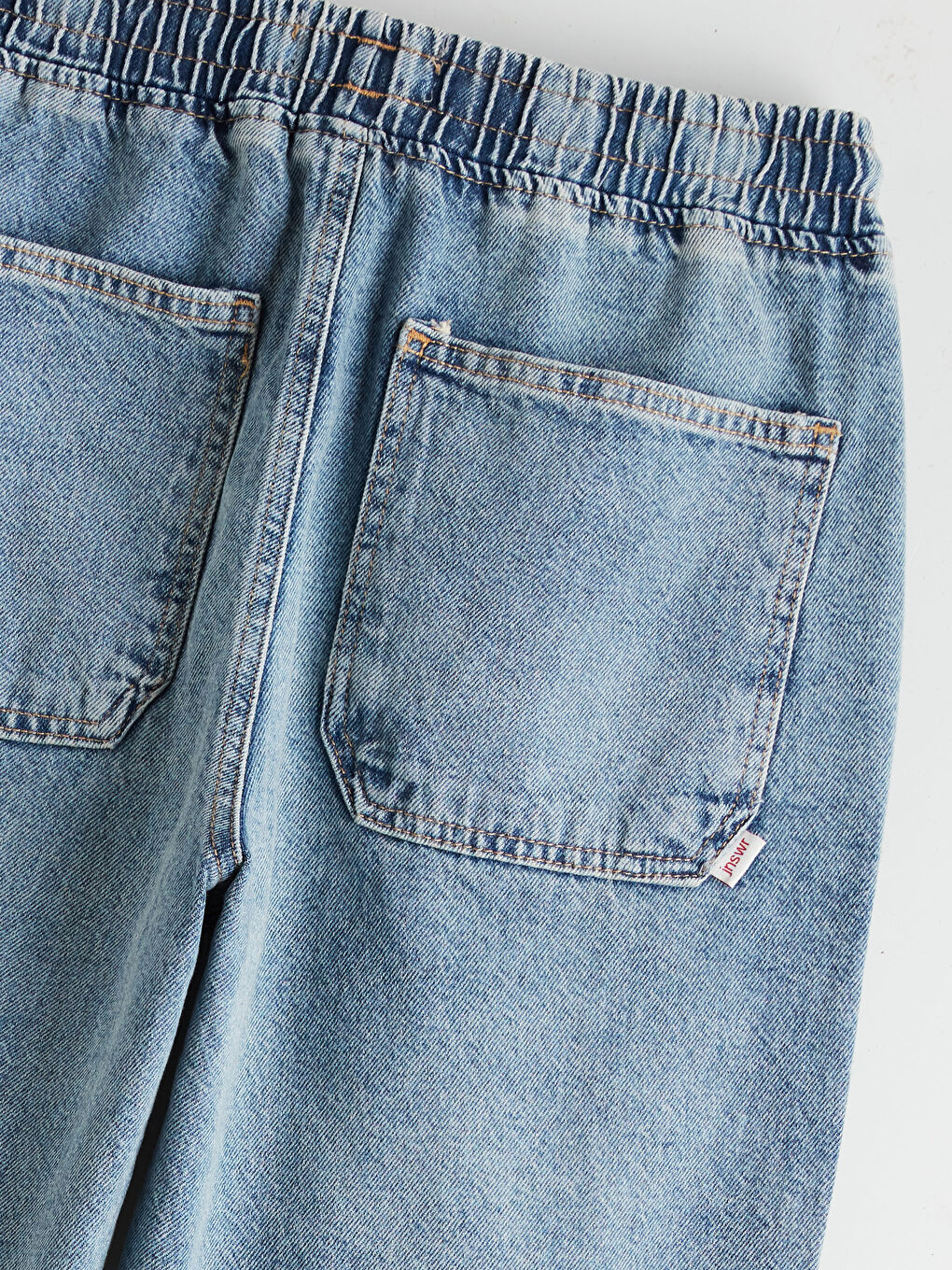 İndigo Straight Fit Erkek Jean Pantolon-5