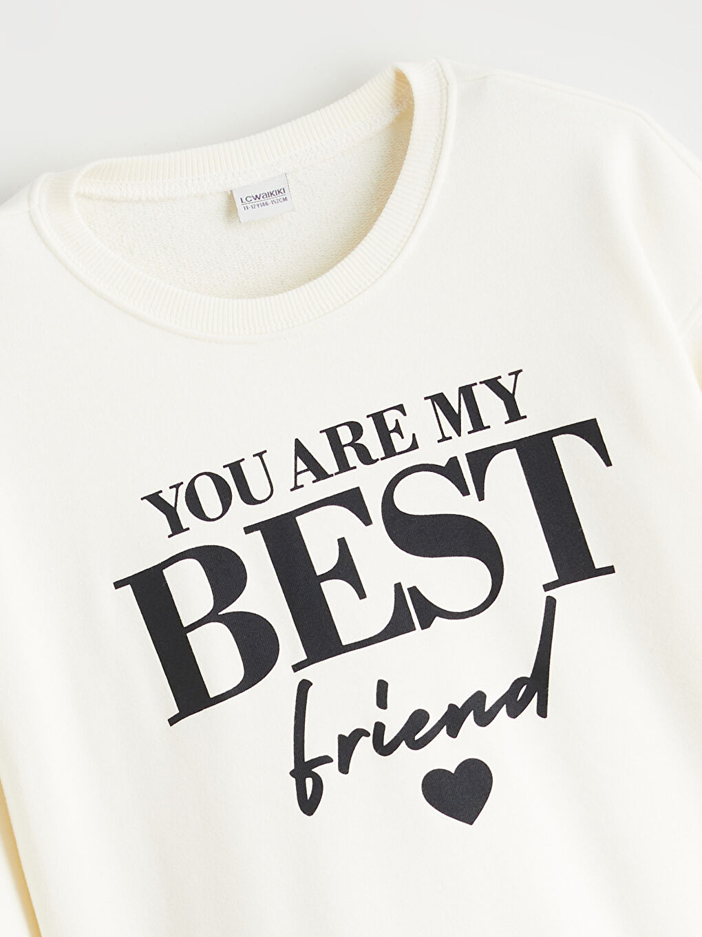 Қыздарға арналған дөңгелек жағалы принтті көйлек-1