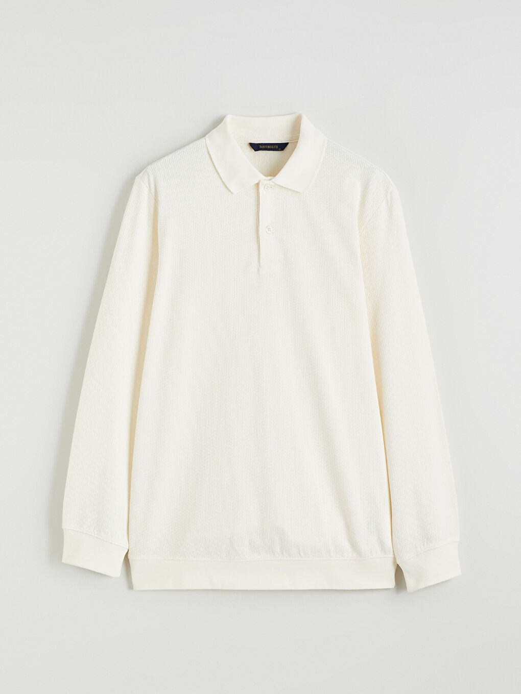 Polo Neck Men's Sweatshirt-4