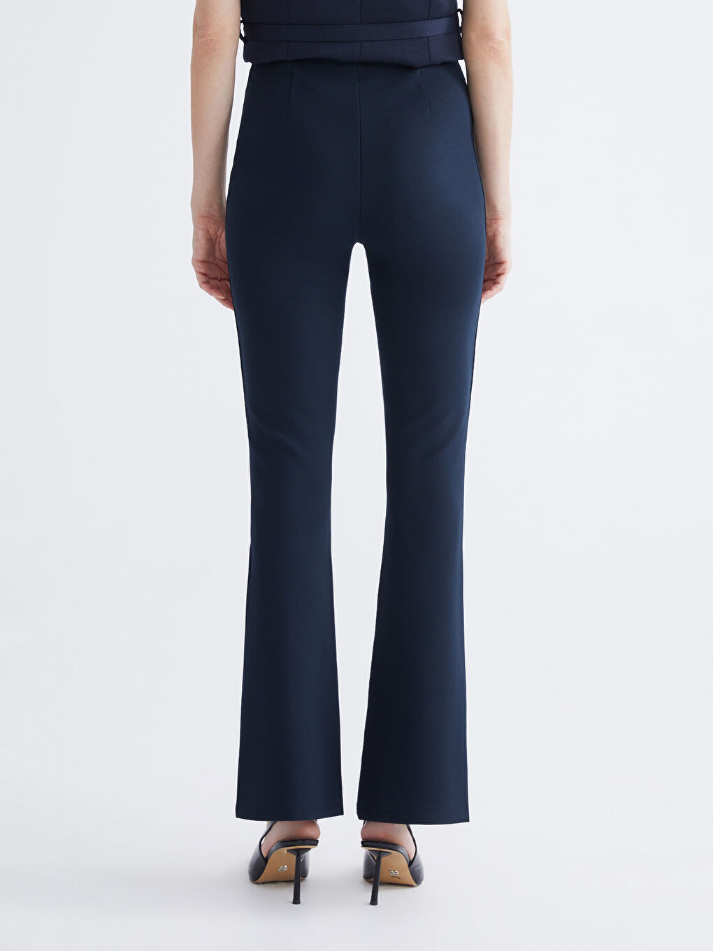 Extra Slim Fit Flared Women's Trousers-3