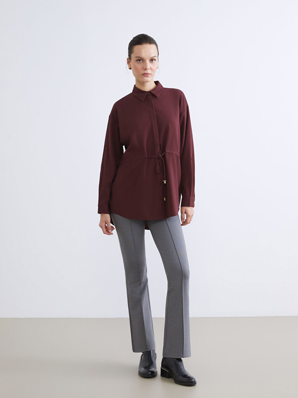 Extra Slim Fit Flared Women's Trousers