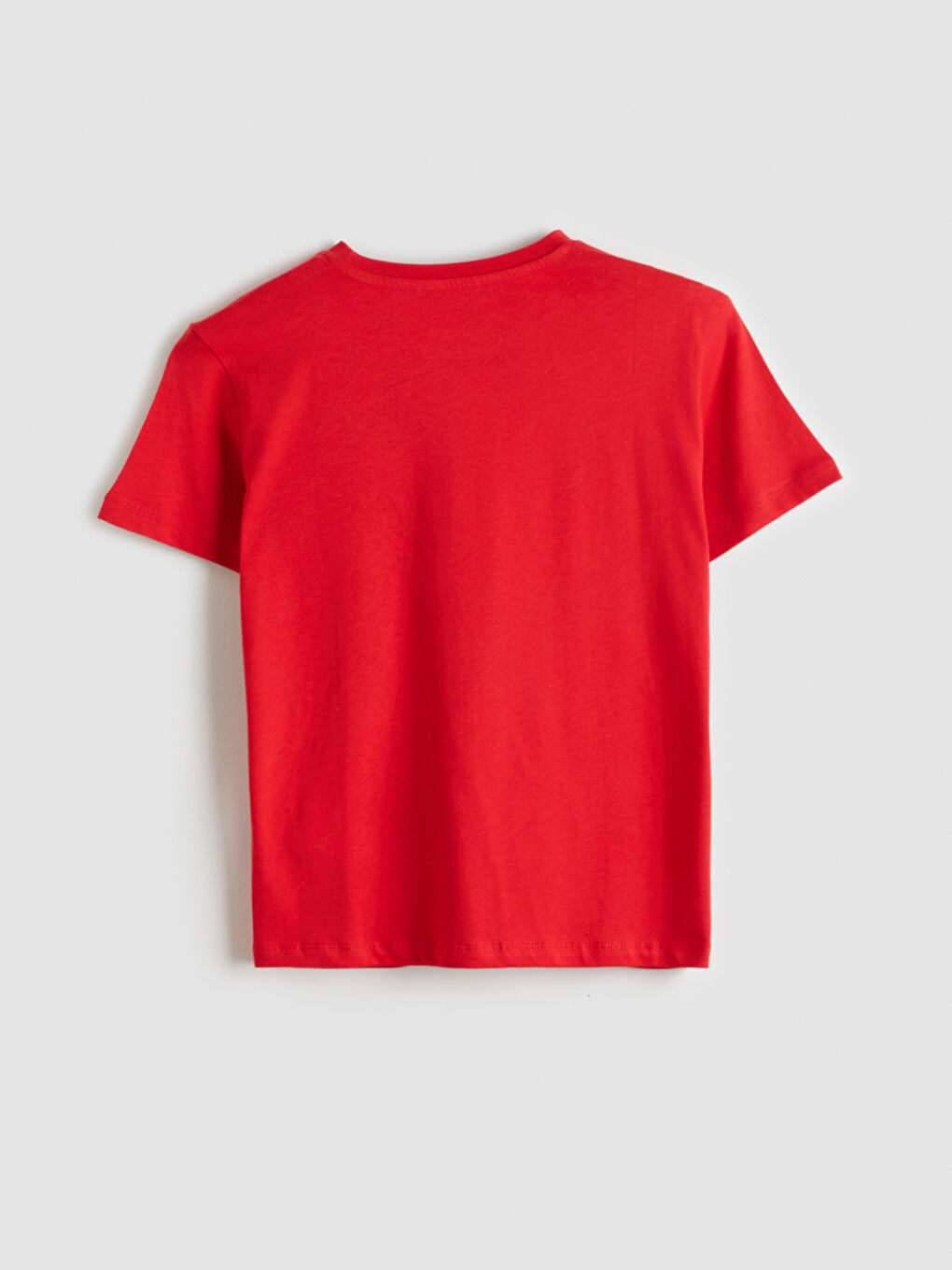 Kırmızı Bisiklet Yaka Atatürk Temalı Kadın Tişört-5