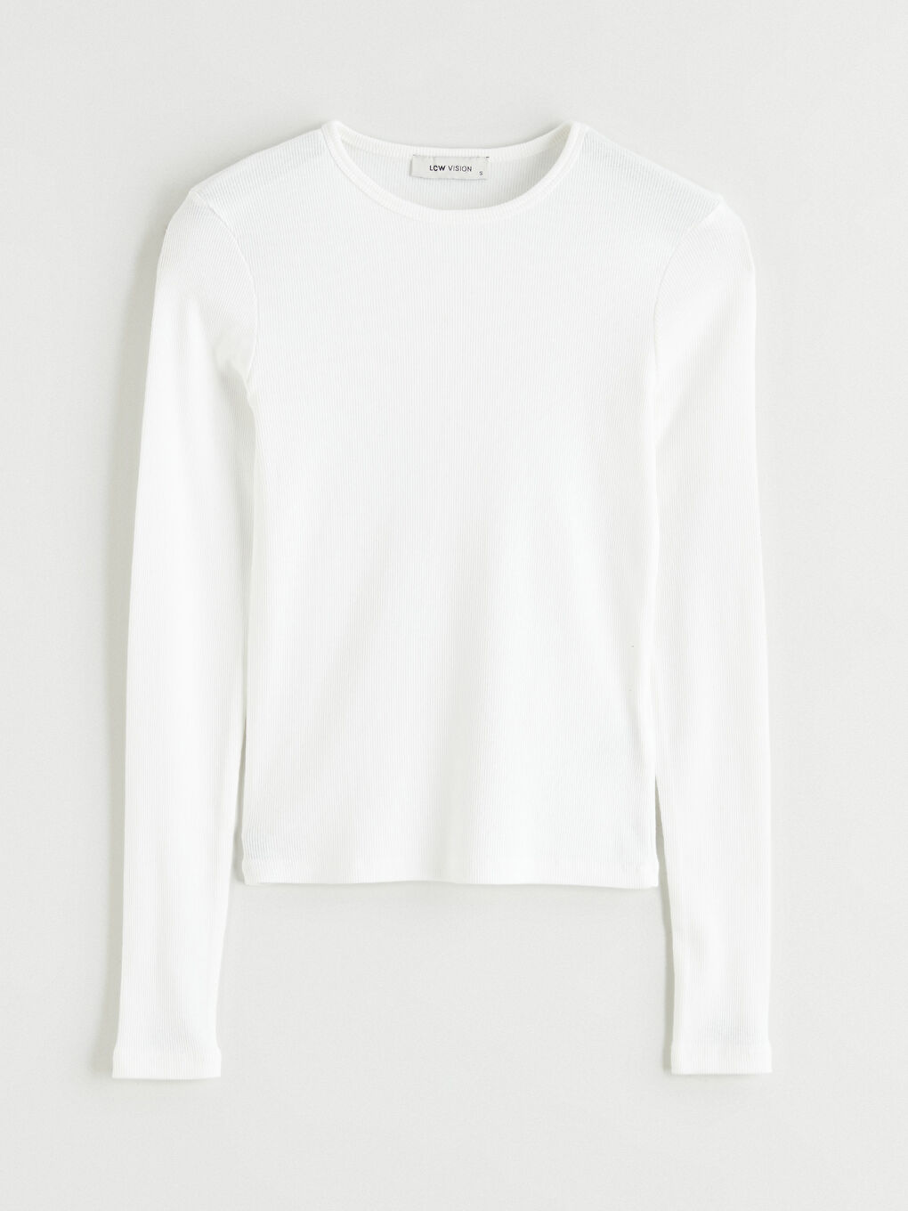 Ekru Bisiklet Yaka Fitilli Kadın Body-4