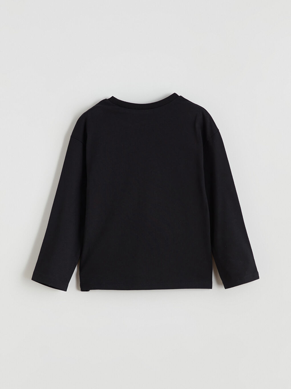 Crew Neck Girls' T-Shirt-2