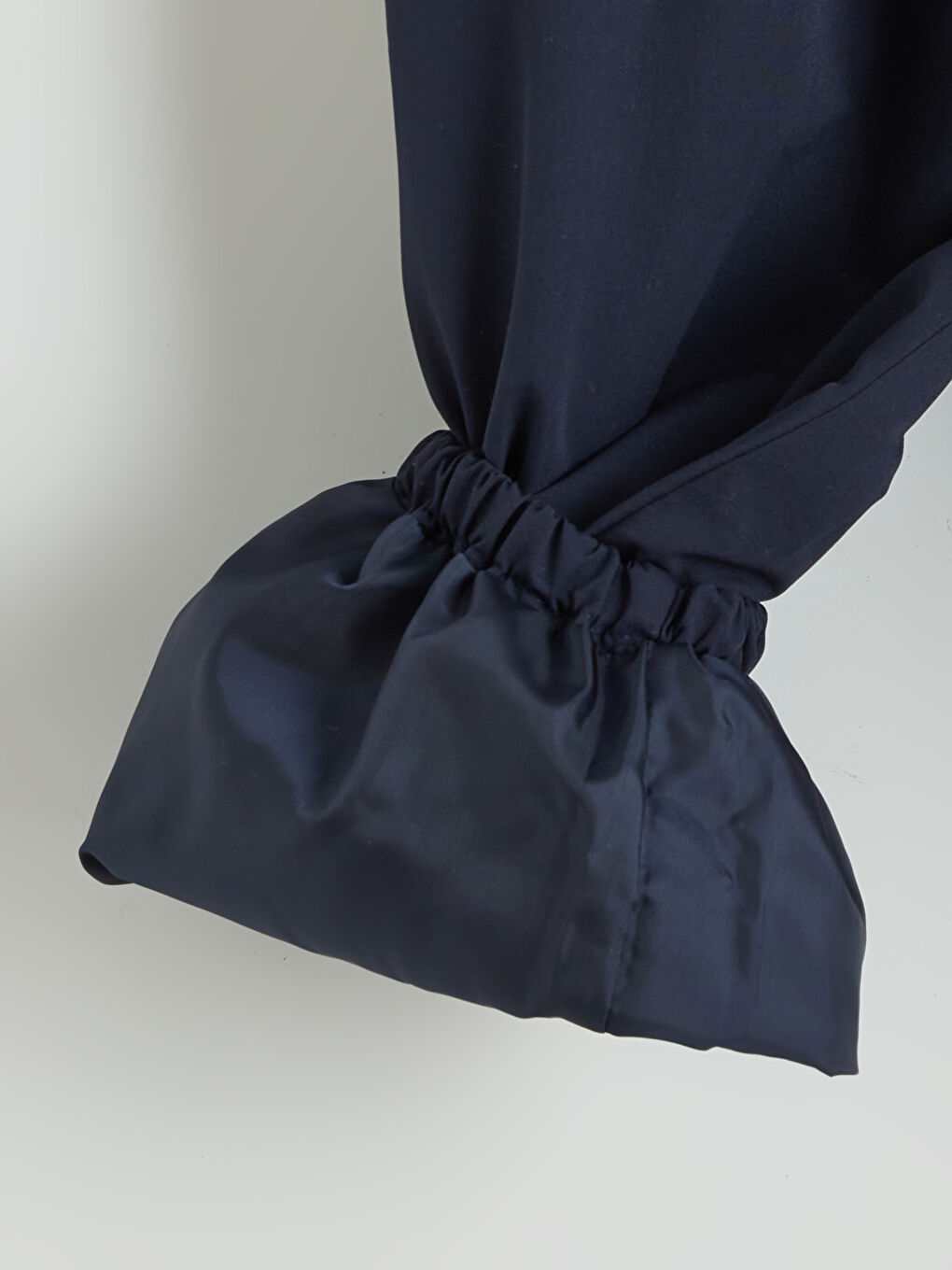 Lacivert Loose Fit Kız Çocuk Paraşüt Pantolon-1