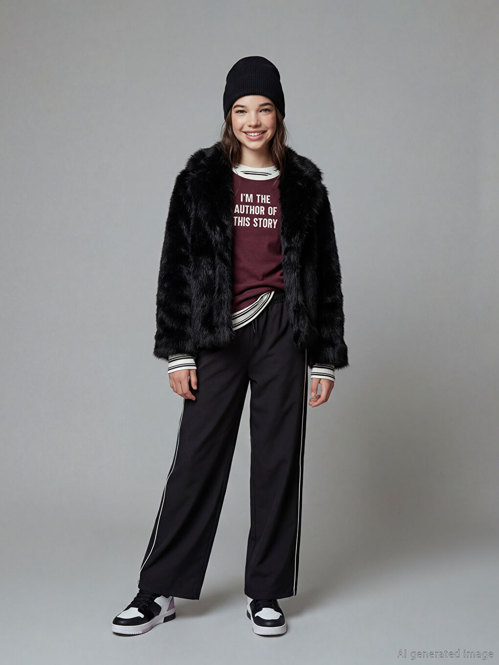 Elasticated Waist Girls' Trousers