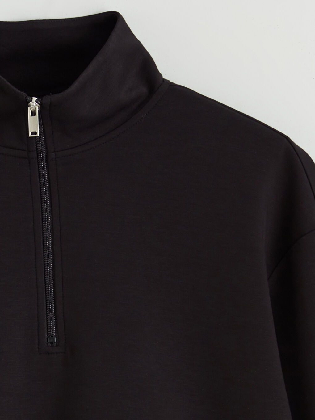 Funnel Neck Women's Sweatshirt-5