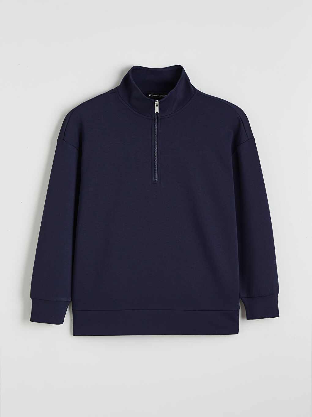 Funnel Neck Women's Sweatshirt-4