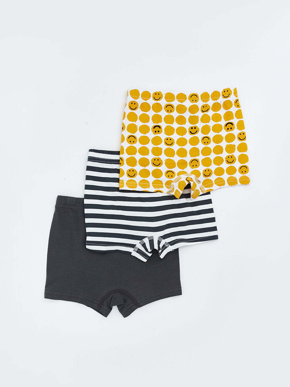 Printed Boys' Boxer Trunks 3-Pack-1