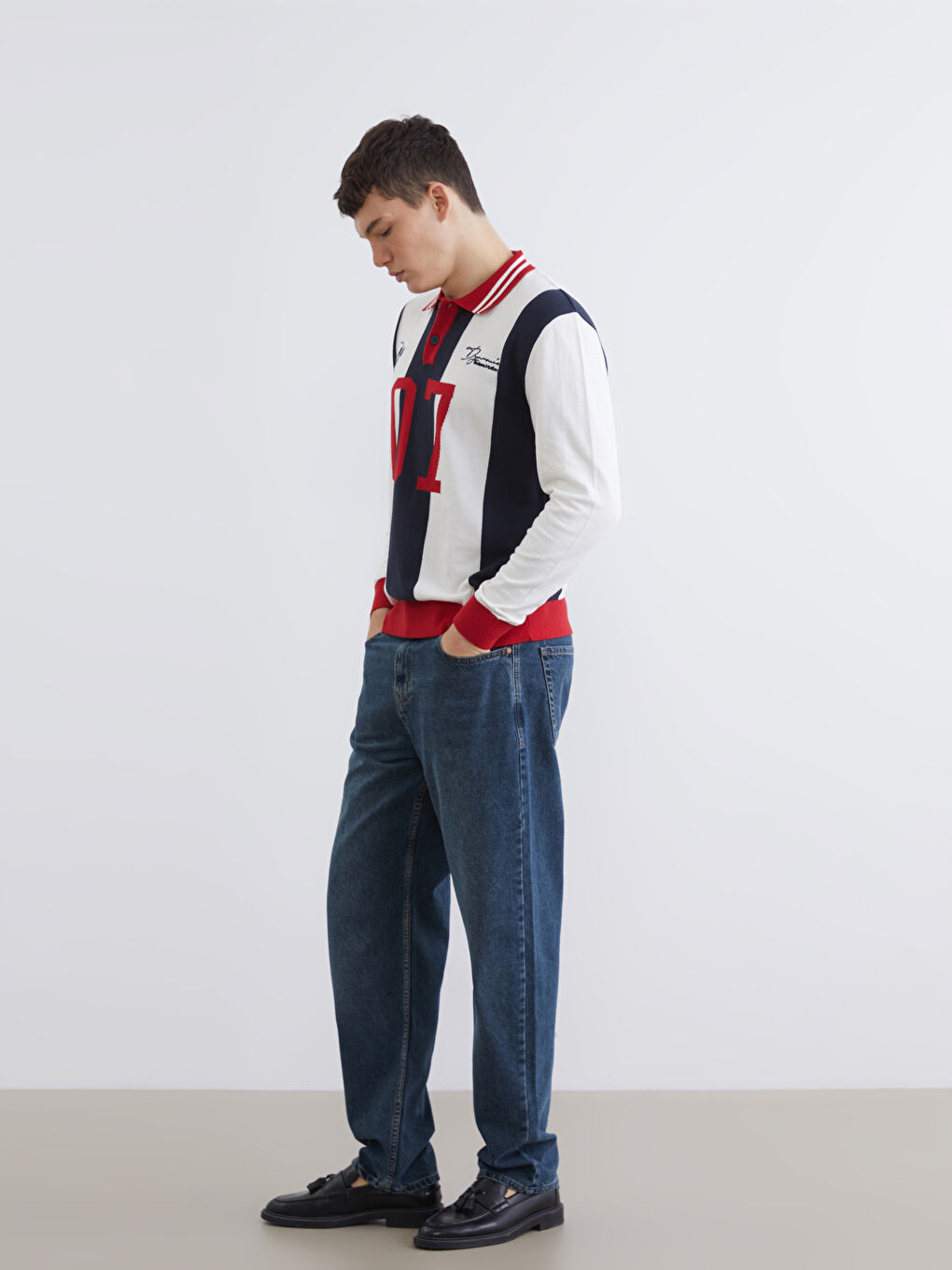 Baggy Fit Men's Jeans-1