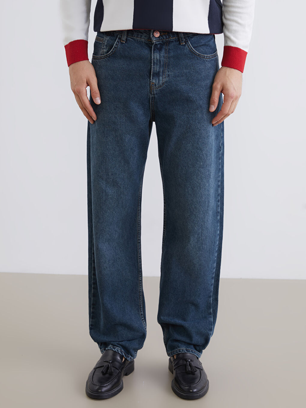 Baggy Fit Men's Jeans-2