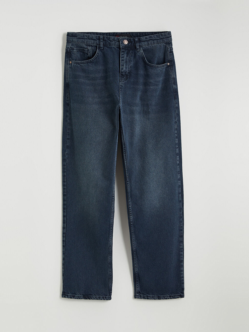 İndigo Baggy Fit Erkek Jean Pantolon-4