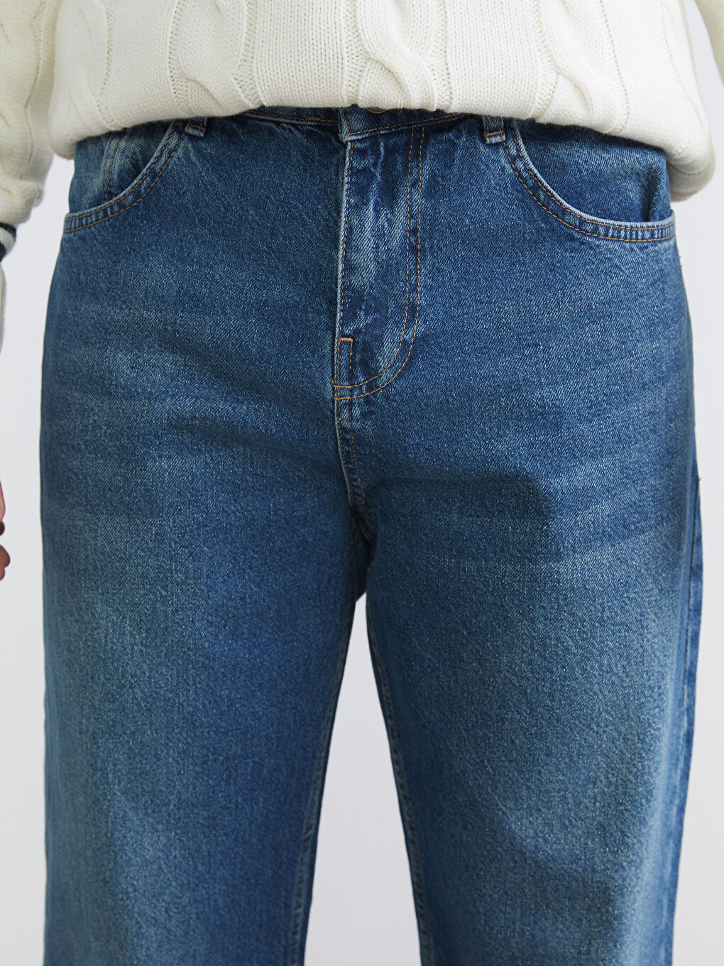 Джинсы мужские мешковатого кроя-2