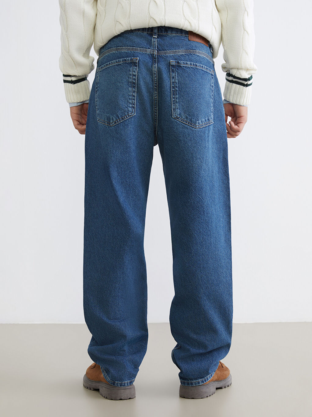 Джинсы мужские мешковатого кроя-3