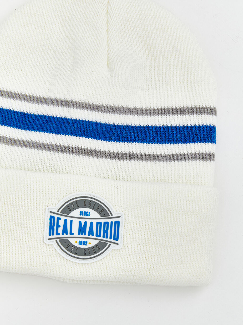 Real Madrid Printed Men's Knit Beanie-1