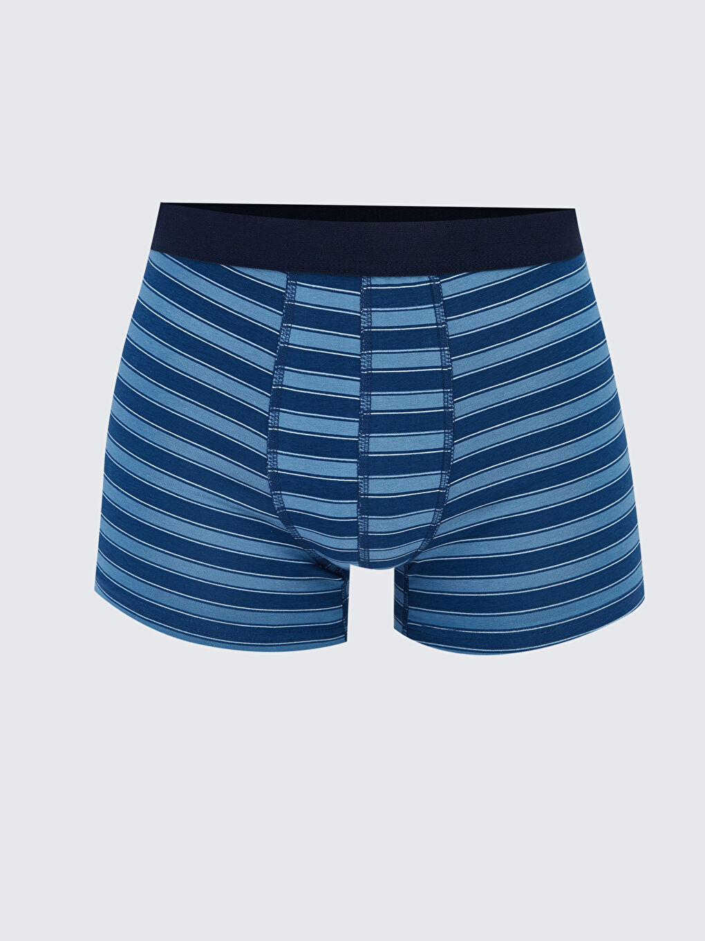 Beyaz Standart Kalıp Pamuklu Esnek Erkek Boxer 3'lü-1