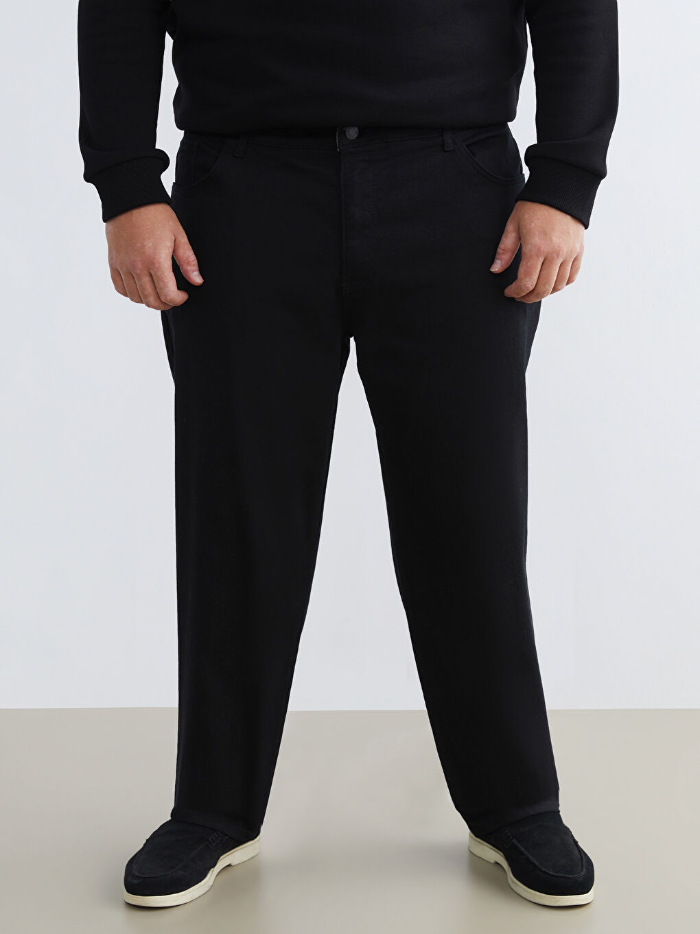 Siyah 779 Regular Fit Erkek Jean Pantolon-3