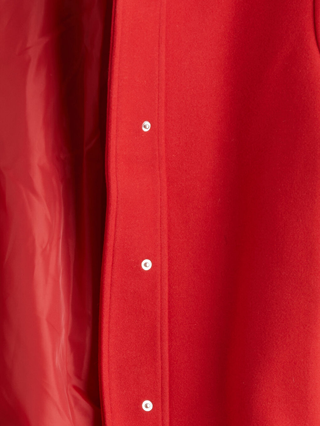 Kırmızı Polo Yaka Kadın Bomber Kaşe Ceket-6