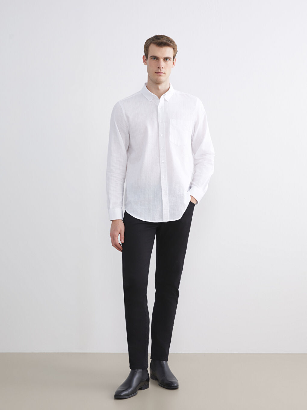 779 جينز بقصة عادية رجال