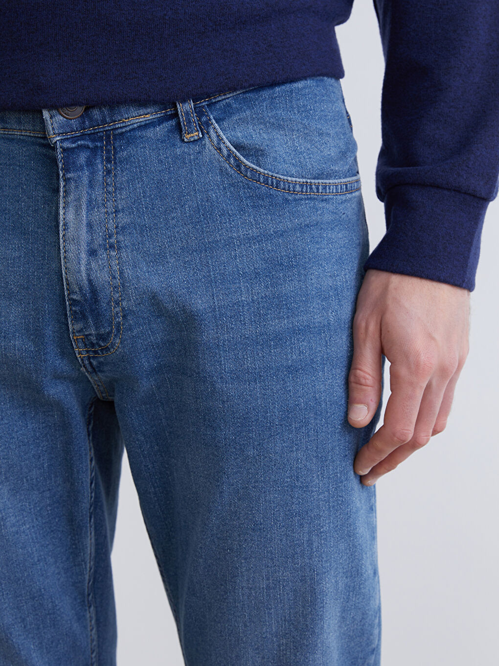 İndigo 779 Regular Fit Erkek Jean Pantolon-2