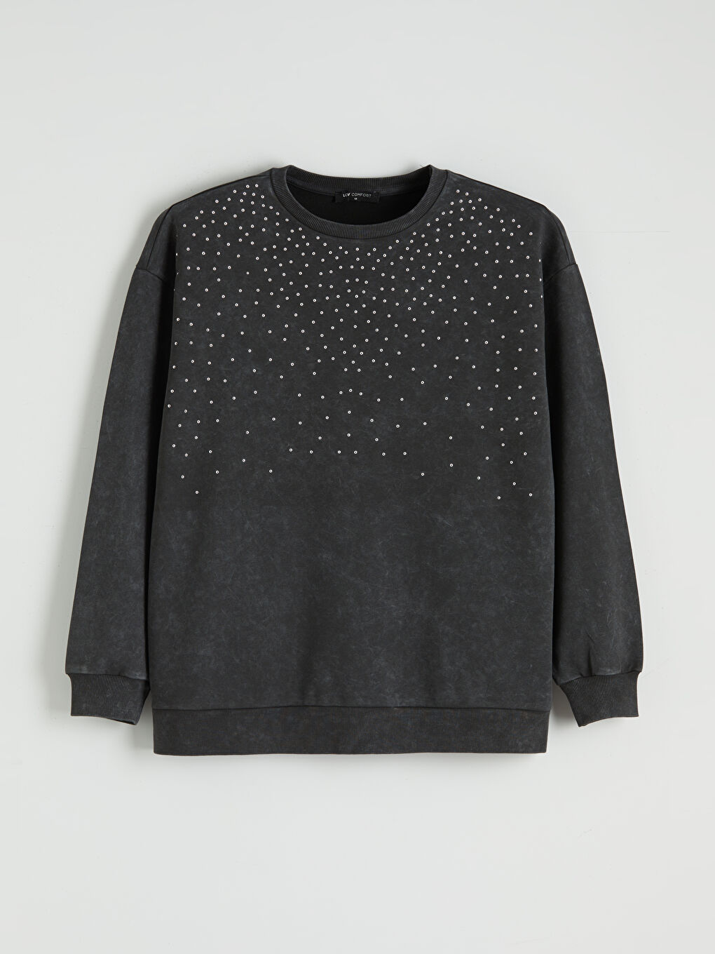 Женщины Серый Свитшот-4