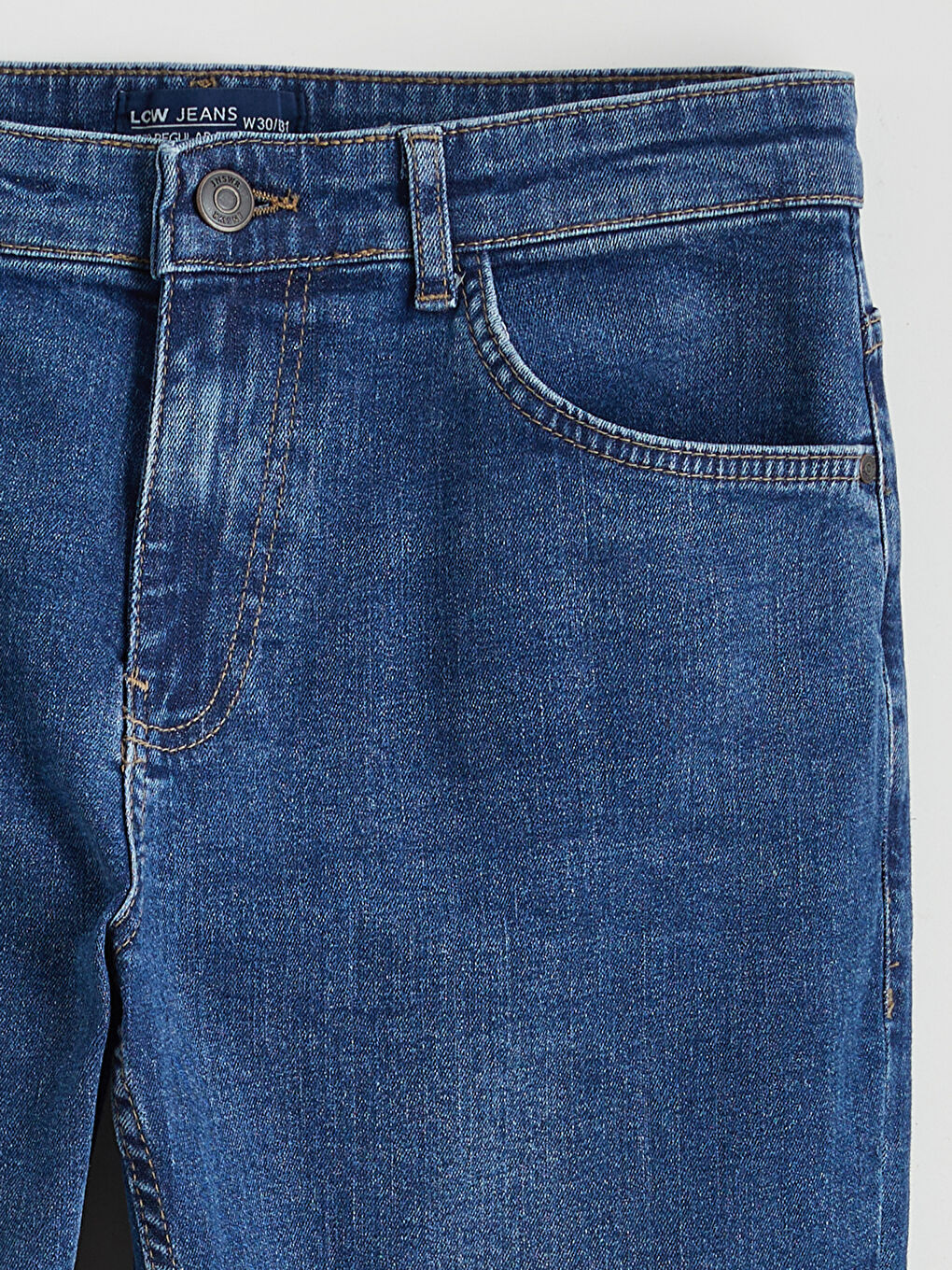 779 Джинсы Мужские Прямого Кроя-6