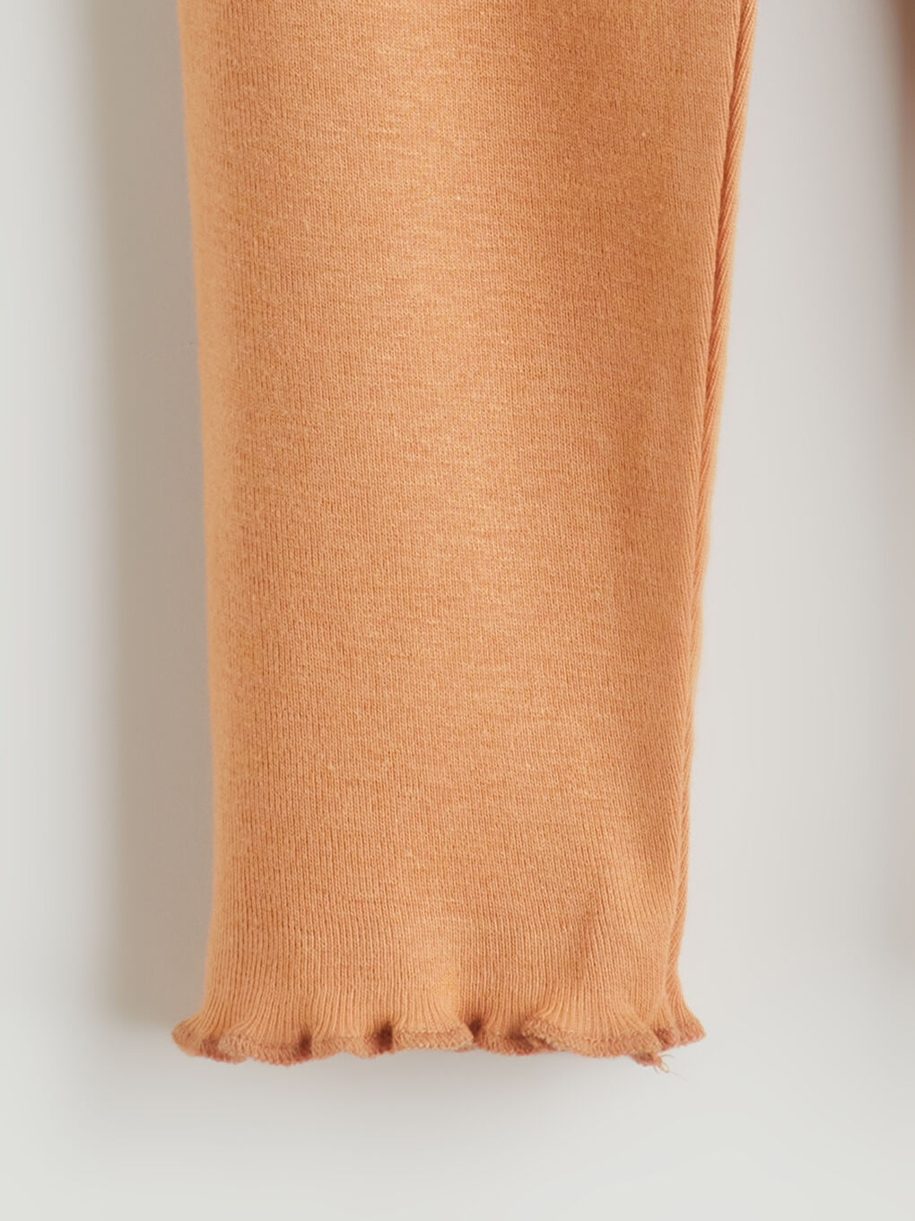 Ekru Bisiklet Yaka Minnie Mouse Baskılı Kız Bebek Sweatshirt ve Tayt-5