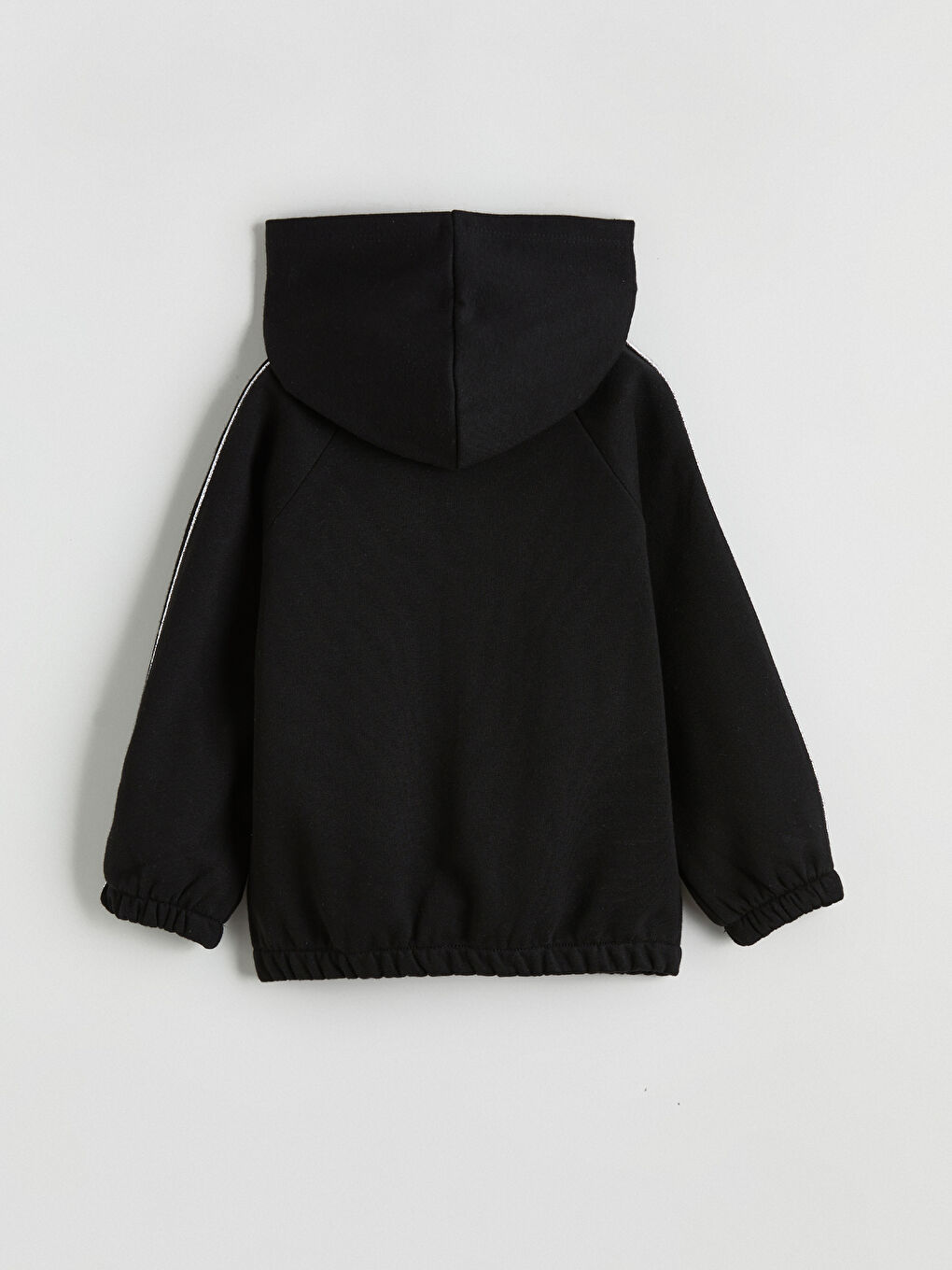 Baby Girl BLACK Zip-Up Sweatshirt-3
