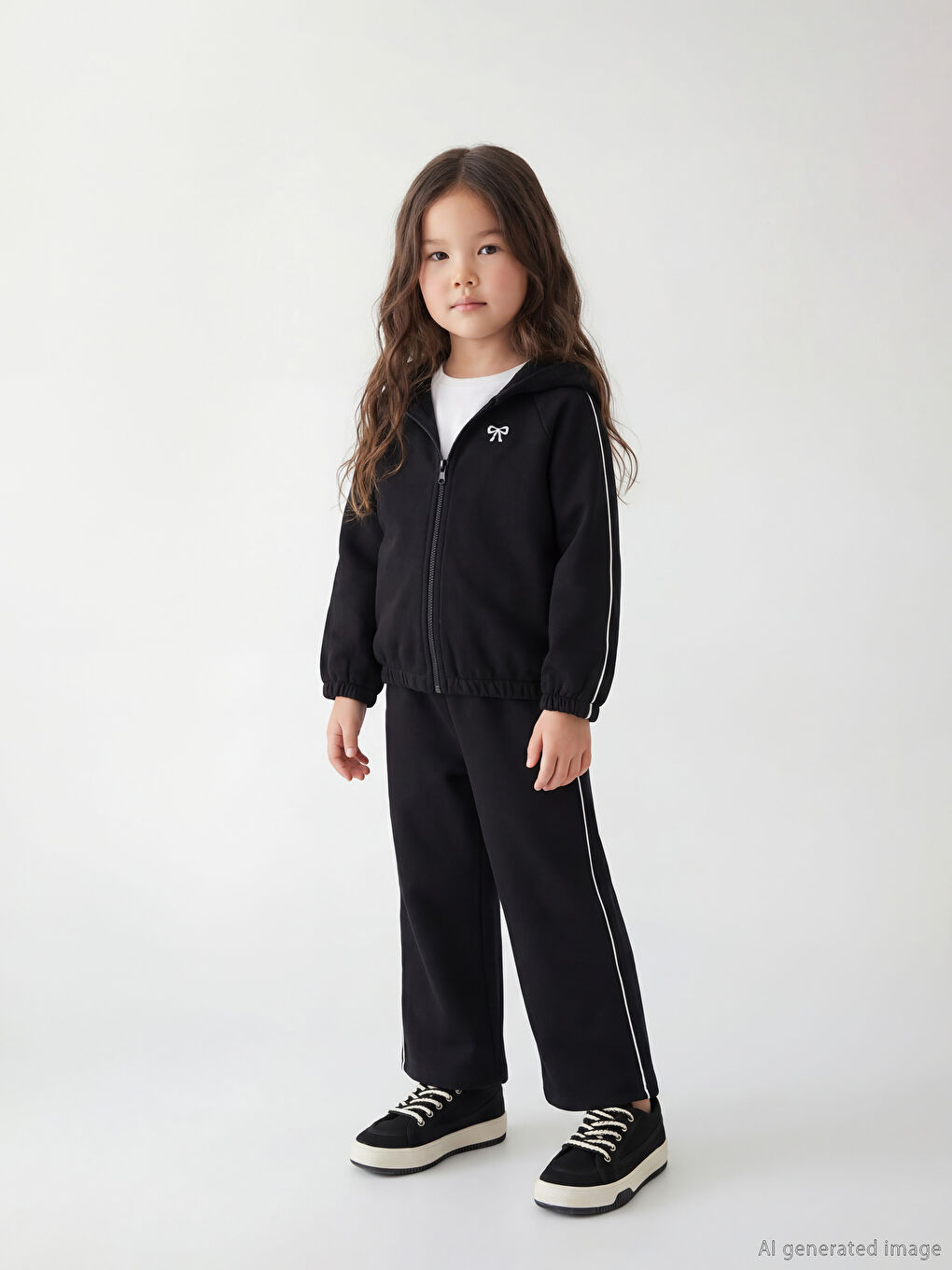 Girls' Sweatpants with Elastic Waist