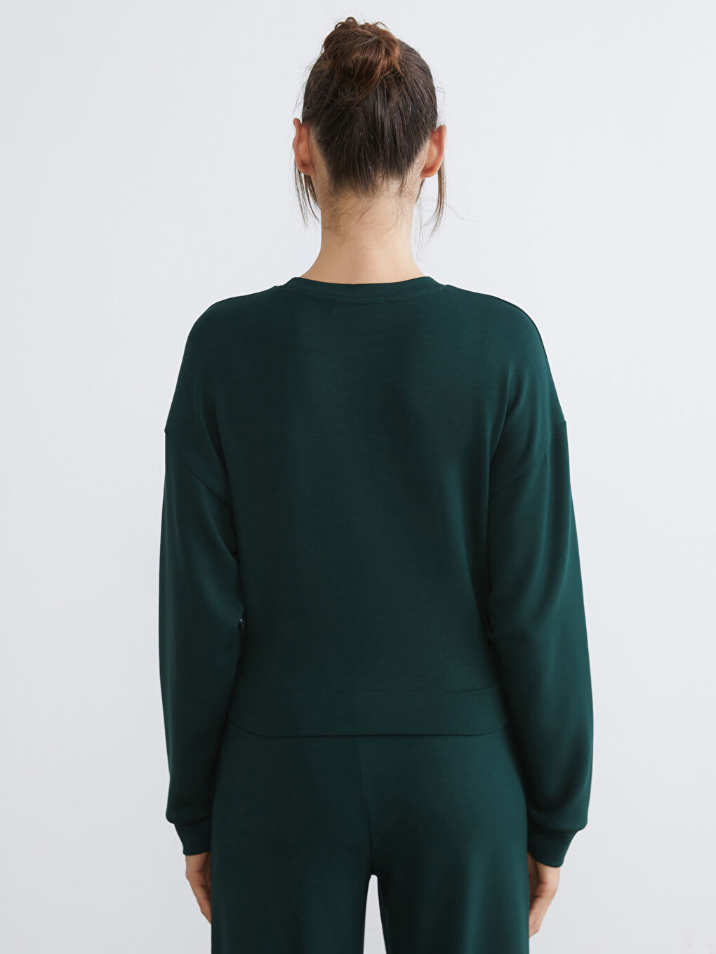 Belt Detailed Women's Sweatshirt-3