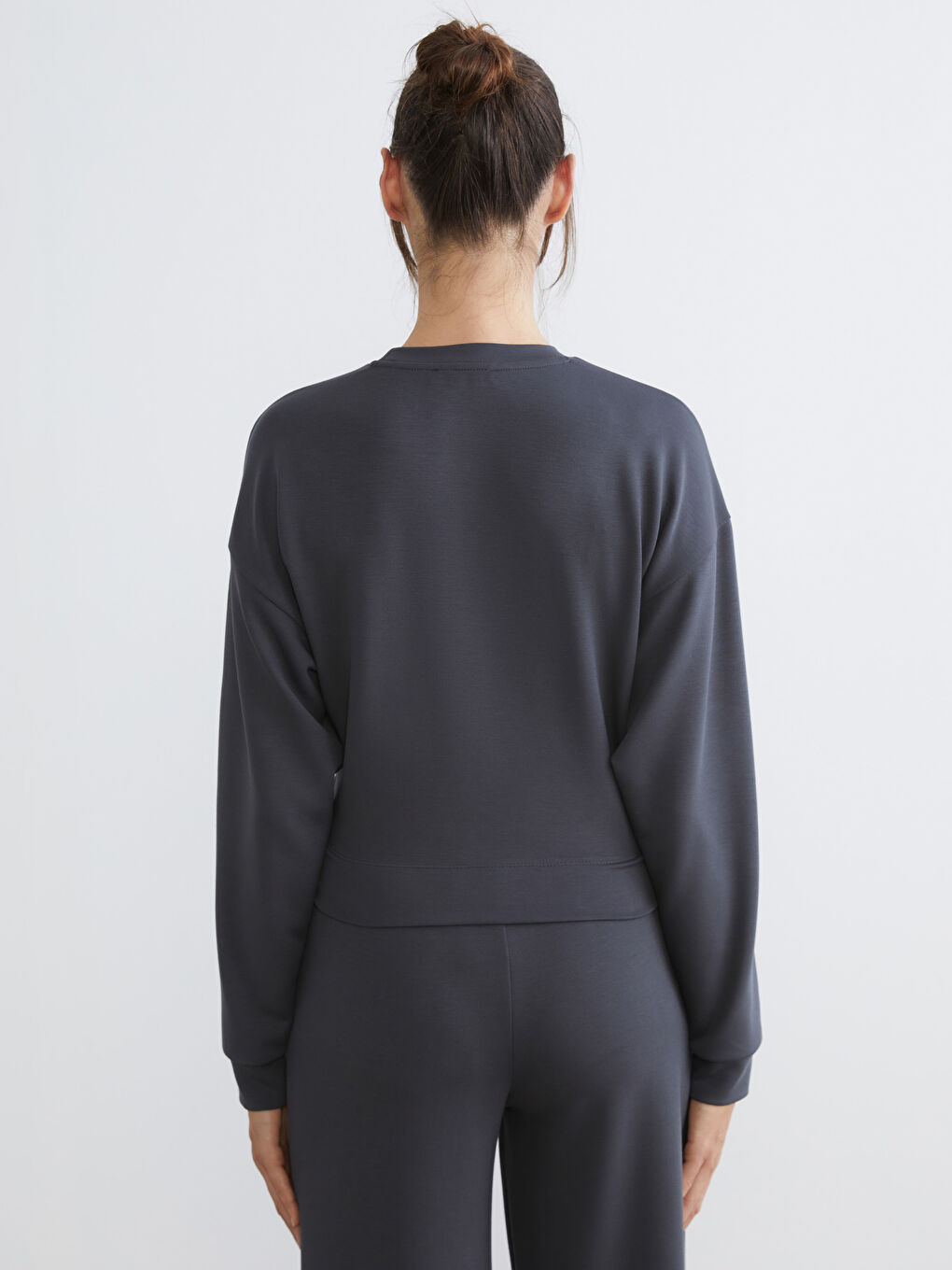 Belt Detailed Women's Sweatshirt-3