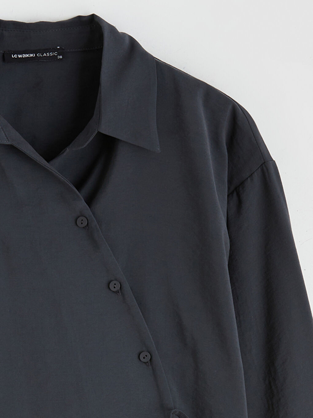 Košulja Tunika od Mešavine Modala za Žene-5