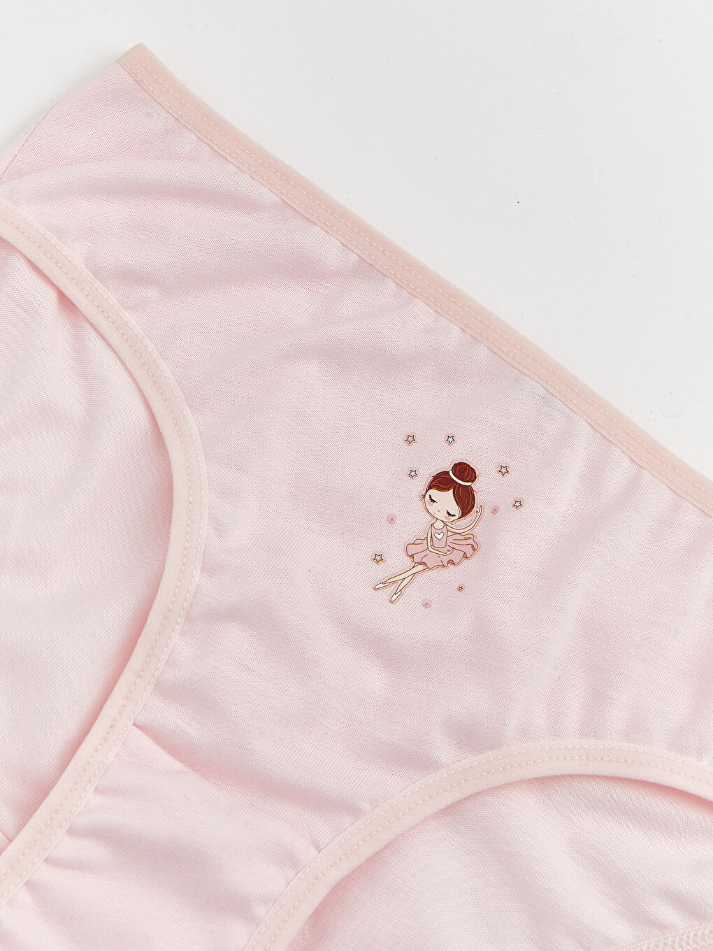 Ekru Baskılı Kız Çocuk Külot 3'lü-2