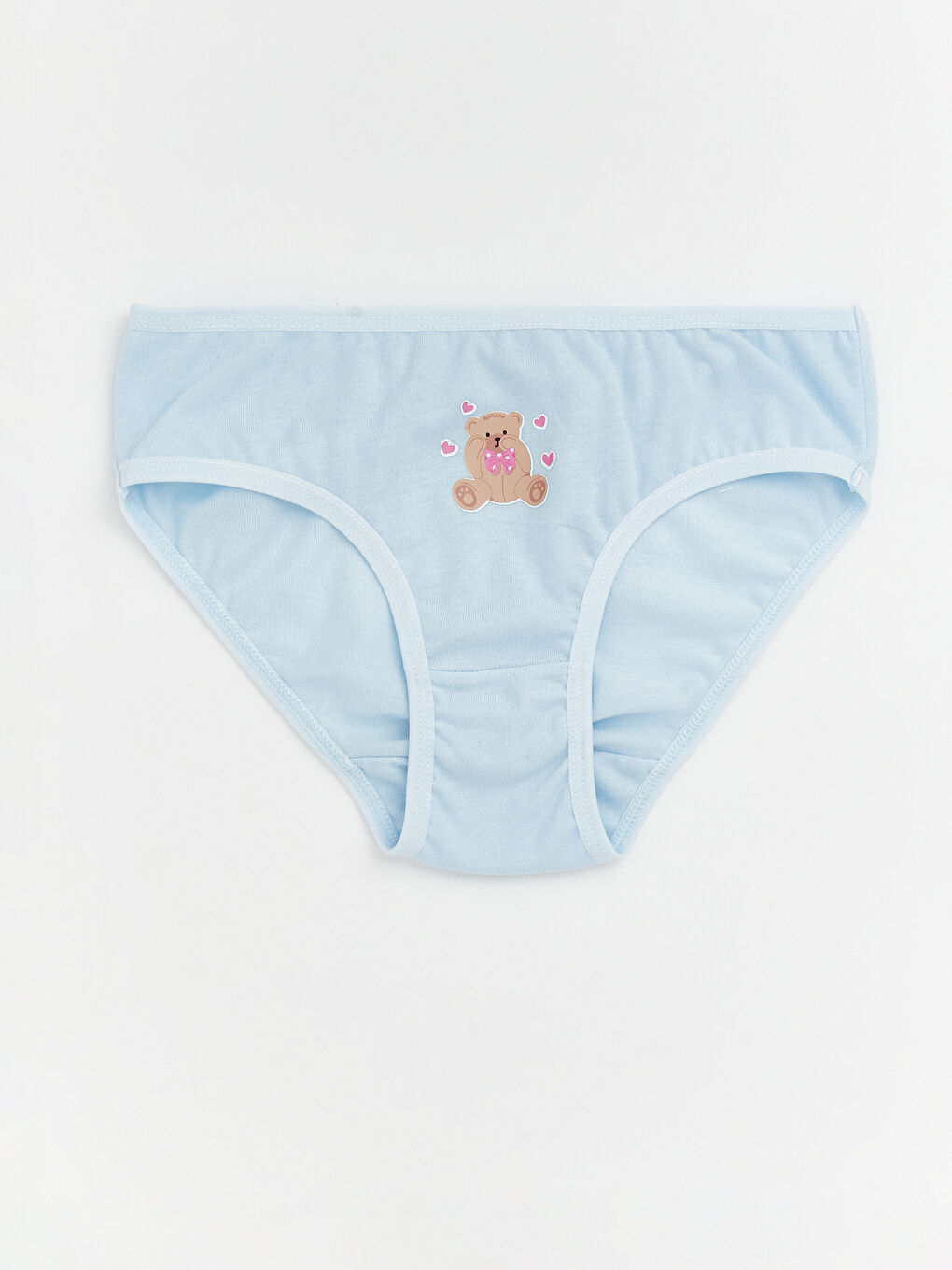Mavi Baskılı Kız Çocuk Külot