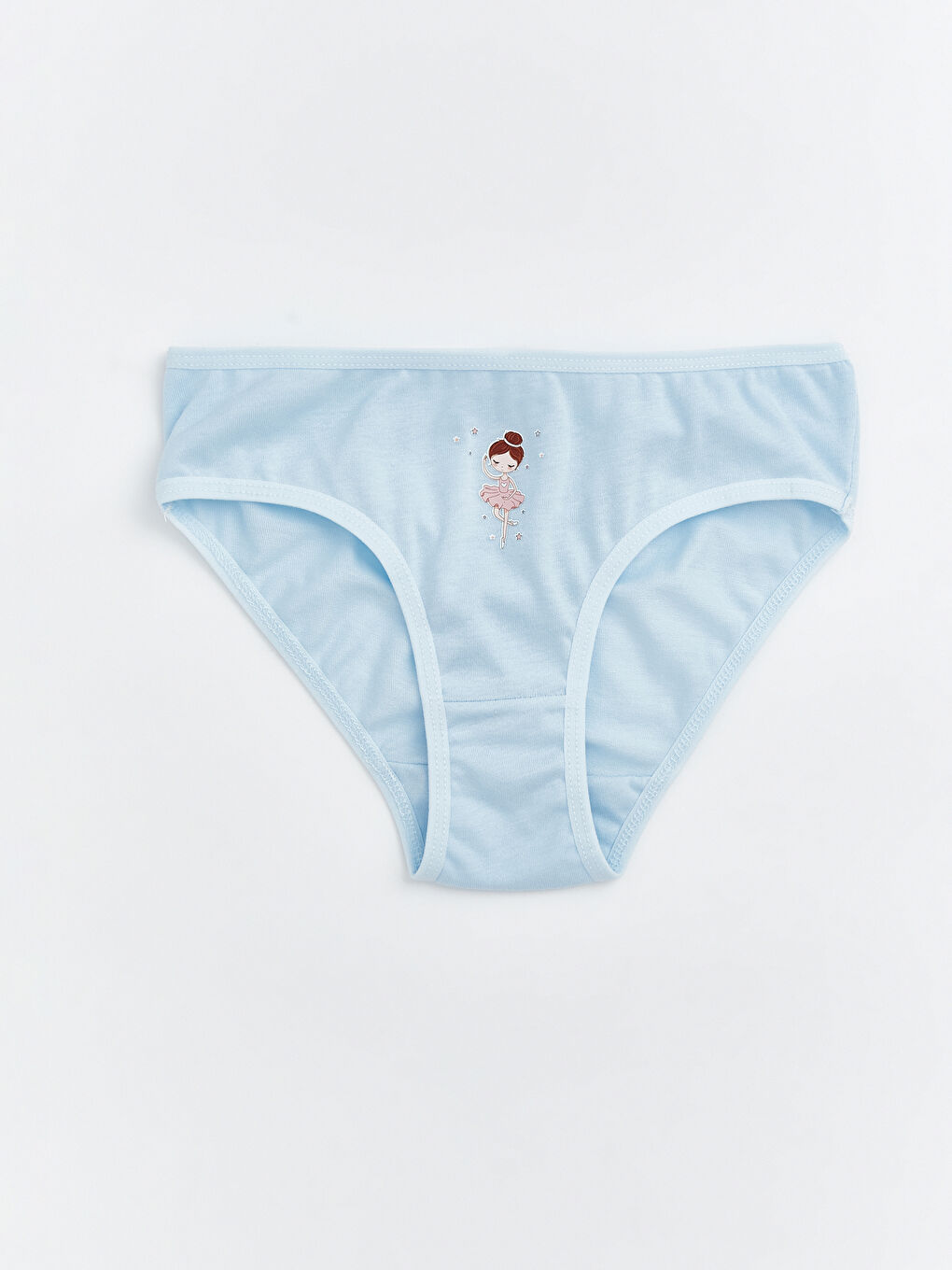 Mavi Baskılı Kız Çocuk Külot