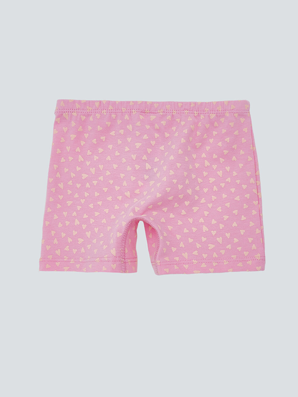 Pembe Desenli Kız Çocuk Boxer