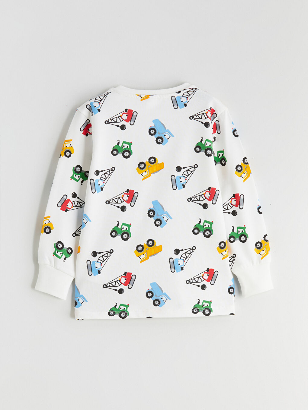 Crew Neck Boys' Pyjama Set-5