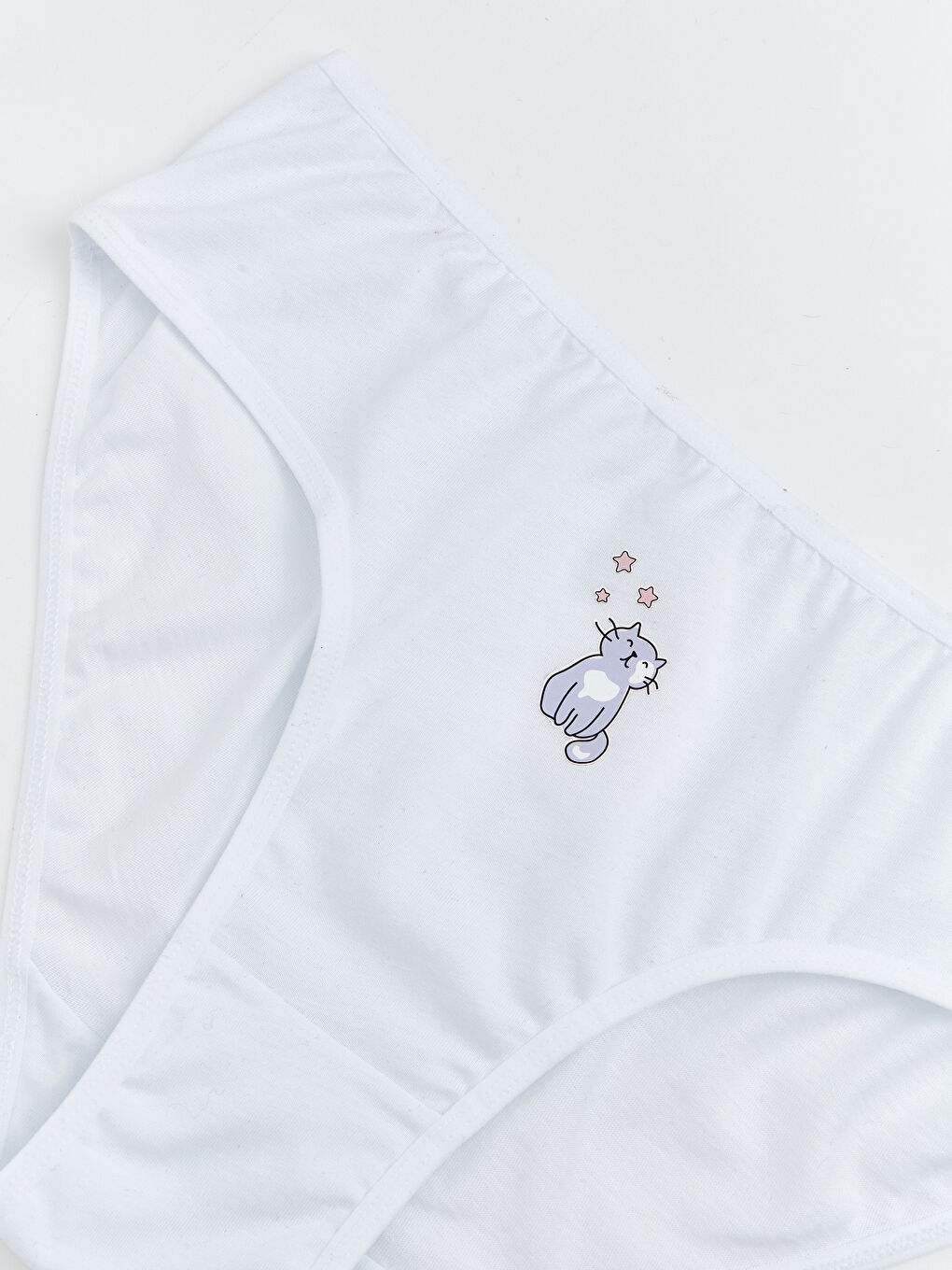 Beyaz Kız Çocuk Külot-1