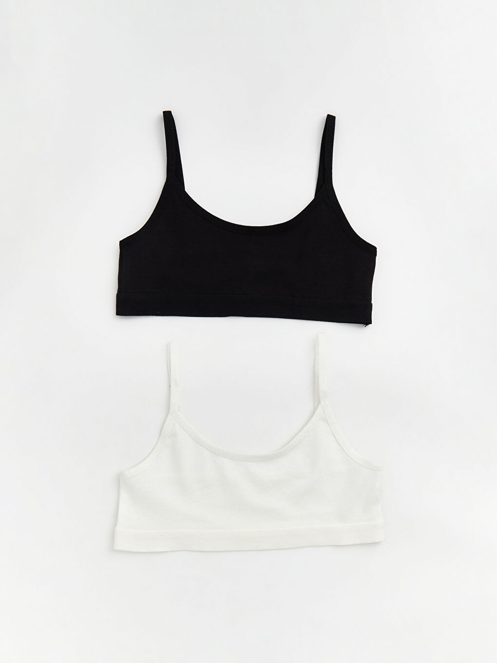 Siyah Basic Kız Çocuk Büstiyer 2'li