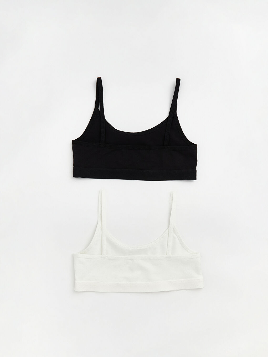 Siyah Basic Kız Çocuk Büstiyer 2'li-1