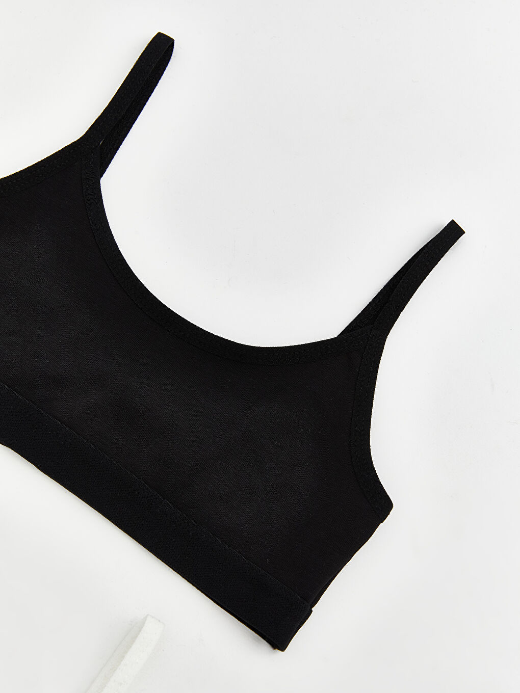 Siyah Basic Kız Çocuk Büstiyer 2'li-2