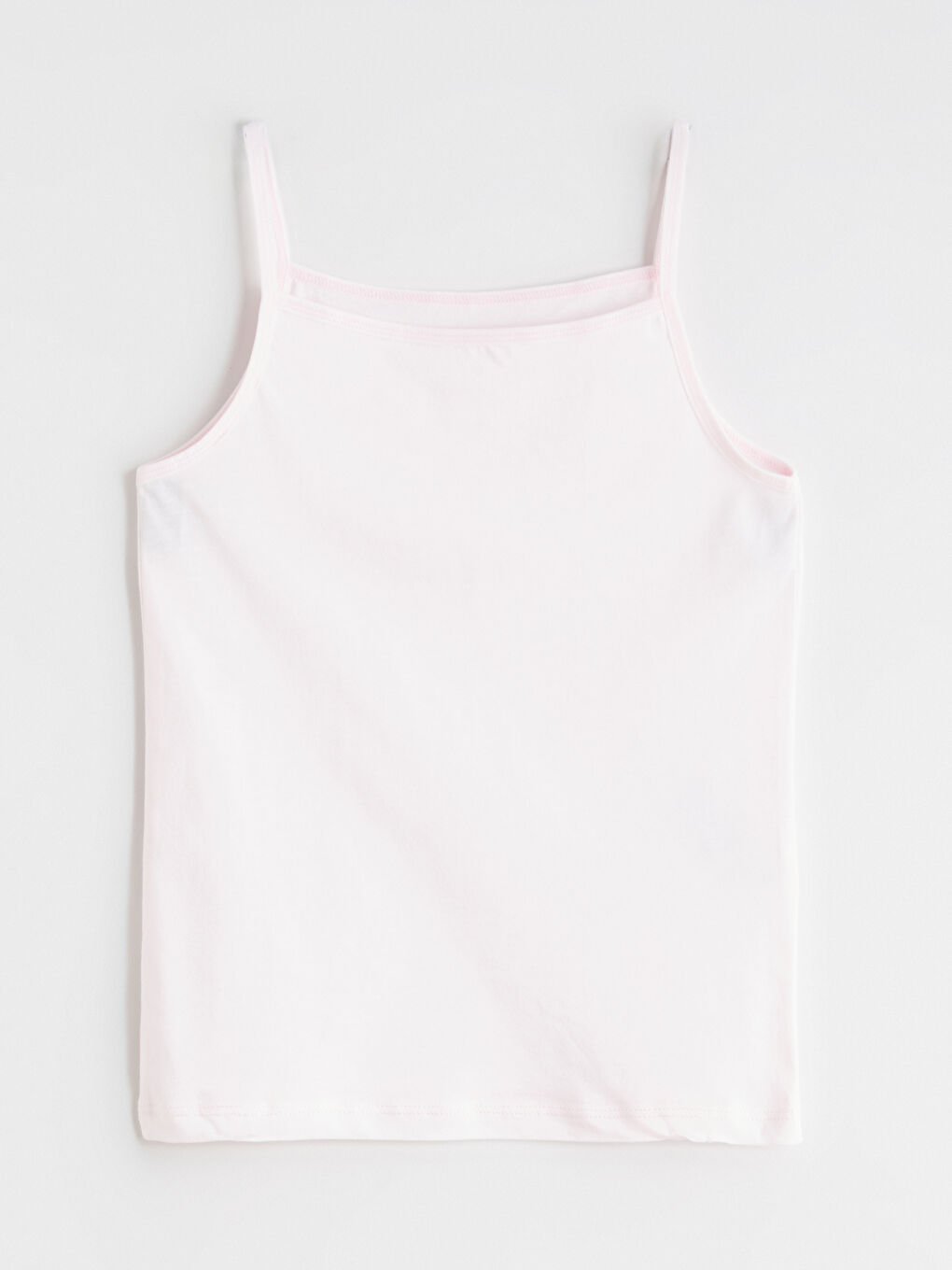 Pembe Kare Yaka Kız Çocuk Atlet 2'li-4