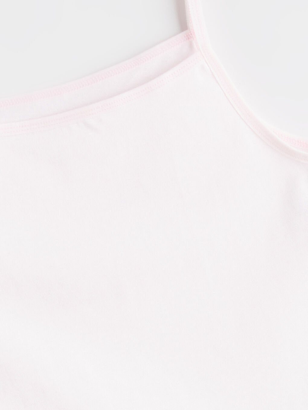 Pembe Kare Yaka Kız Çocuk Atlet 2'li-5